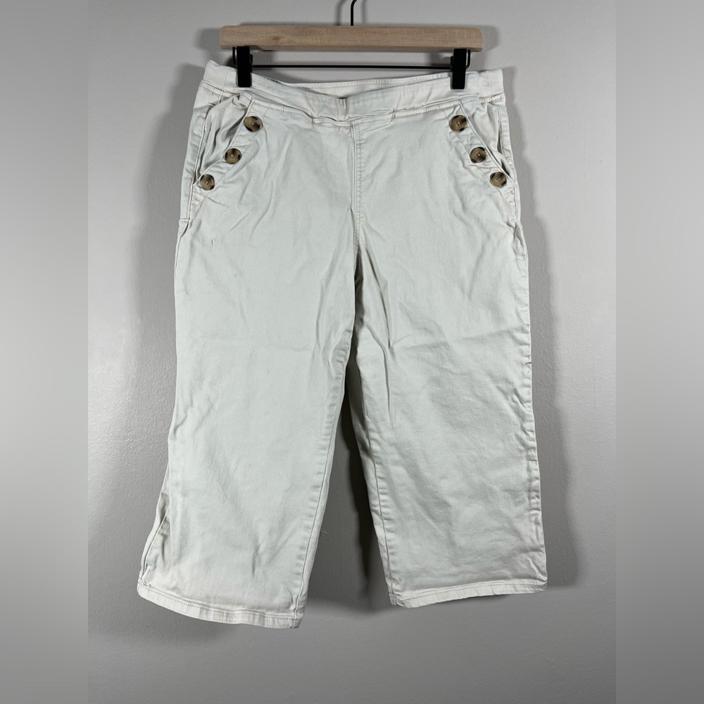 Belle by Kim Gravel RN 117150 Tan Khaki Pants Women’s Size 12P